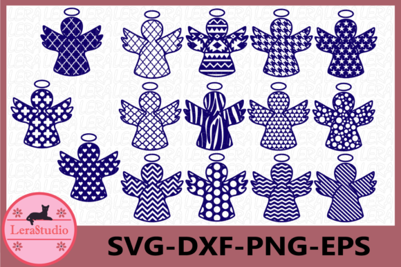 Christmas Angels Vector: A Must-Have for Holiday Graphics