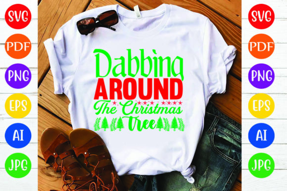 Dabbing Around the Christmas Tree: A Festive Graphics Craft