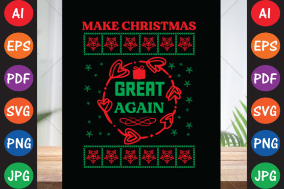 Make Christmas Great Again: A Versatile Graphics Asset for Crafts