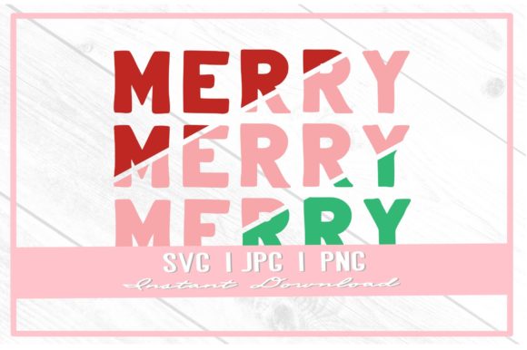 Merry Pink Christmas Sublimation SVG Graphics Review