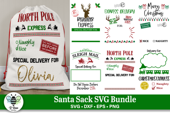 Review: Santa Sack SVG Bundle for Christmas Crafts