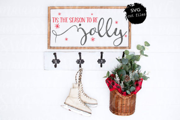 Tis the Season to Be Jolly, Xmas Sign